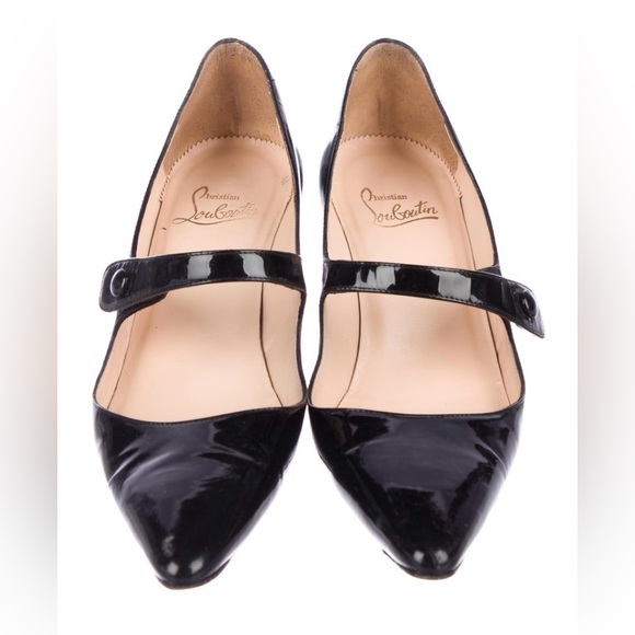 Christian Louboutin Patent Leather Mary Jane pumps - Picture 2 of 5